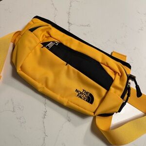 The North Face Men's Belt Bag in Yellow and Black